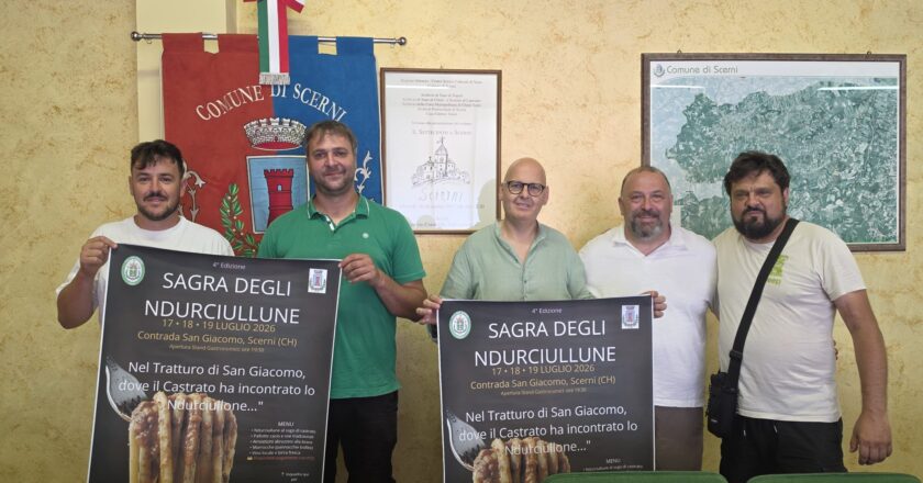 Scerni, ecco la “Sagra degli ’Ndurciullune”, l’atteso evento enogastronomico in programma il 17, 18 e 19 luglio