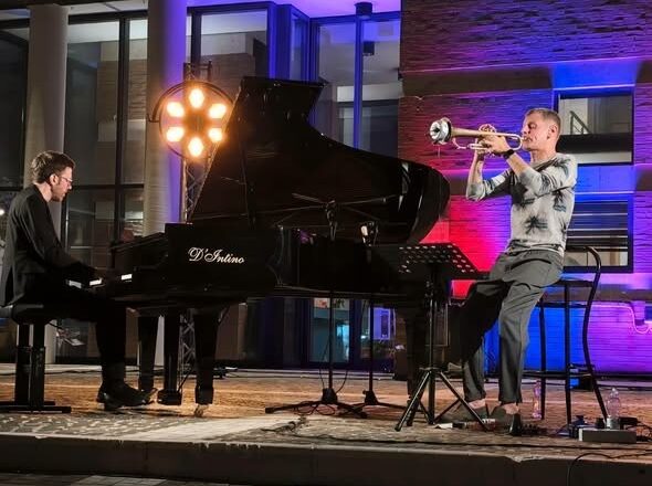 San Salvo, ieri sera il concerto con Fabrizio Bosso e Julian Oliver Mazzariello