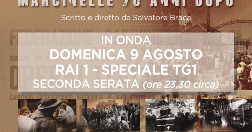 Lara Molino protagonista nel docufilm Rai “Il fiore delle terre nere – Marcinelle 70 anni dopo”