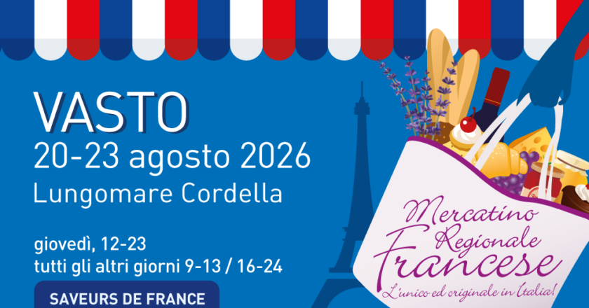 A Vasto Marina arriva il Mercatino Francese