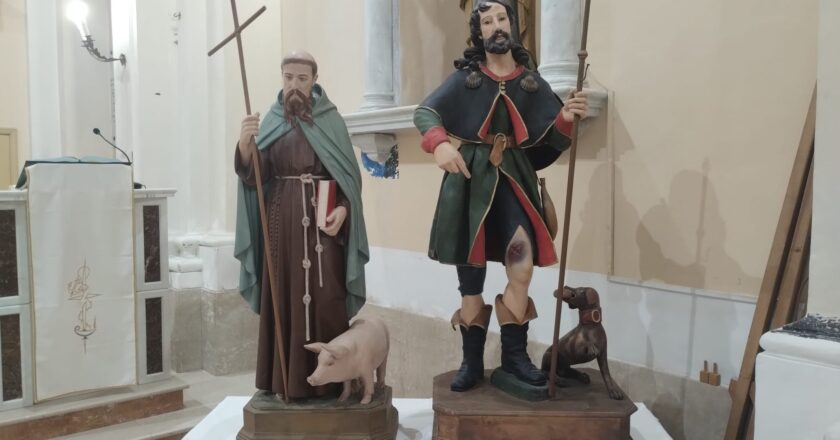 Appuntamento a Pollutri martedì 11 e mercoledì 12 agosto con i festeggiamenti in onore dei Santi Rocco e Antonio