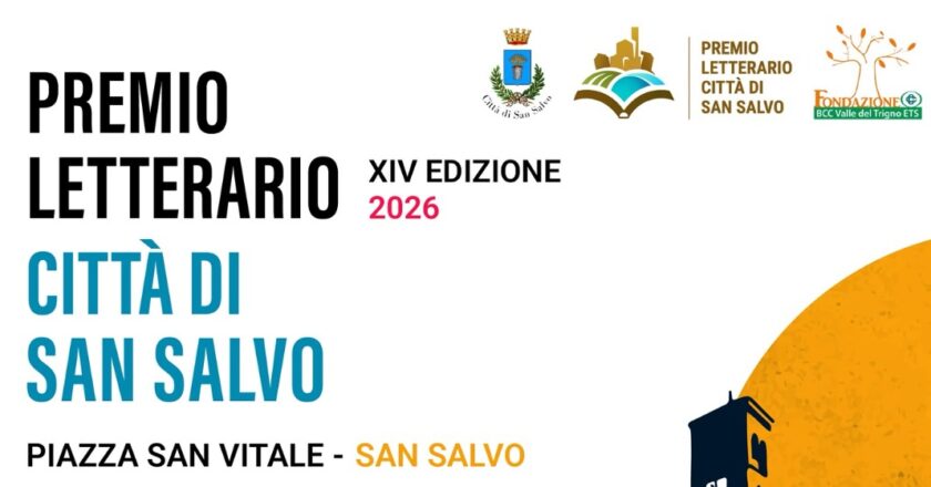 Il 20 agosto il Premio Letterario di San Salvo