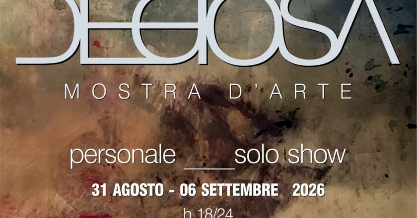 Vasto, oggi l’inaugurazione della mostra di Paolo De Giosa