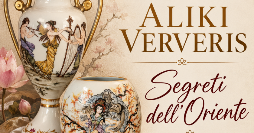 Alice Ververis e l’eredità d’Oriente: quando la porcellana diventa memoria