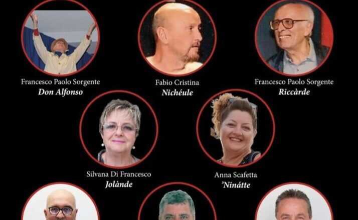 Vasto, all’Arena “Nu parende a la longhe”, la commedia dialettale di Tito Spinelli