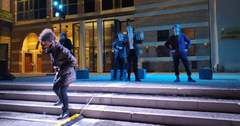 San Salvo, ieri lo spettacolo teatrale “Marcinelle – Storia di minatori”,