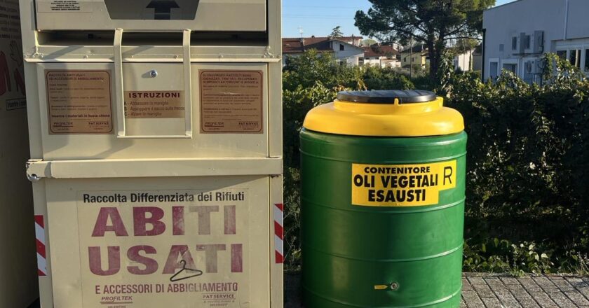 Più tutela per l’ambiente e il territorio: a Scerni arrivano i nuovi contenitori per la raccolta dell’olio esausto da cucina