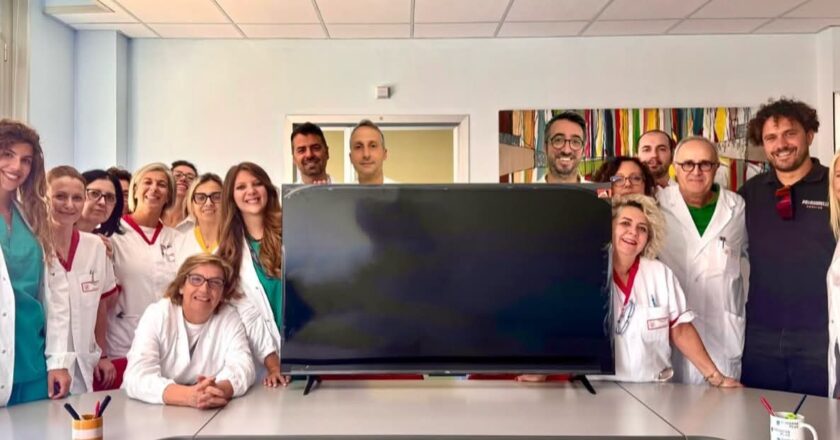 Una Tv in tutte le stanze dell’Urologia di Chieti