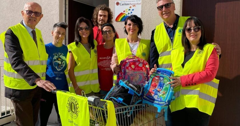 Lions Club San Salvo: al via il Service “Zaino Sospeso”
