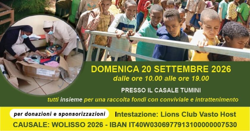 Dall’Abruzzo all’Etiopia, undici anni di solidarietà: torna “Una giornata per Wolisso”