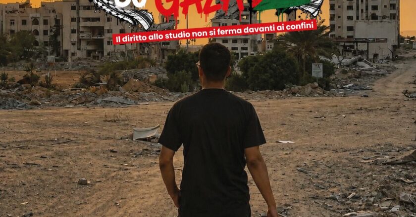 Una Rotonda su Gaza: Vasto dà voce al diritto allo studio e alla solidarietà