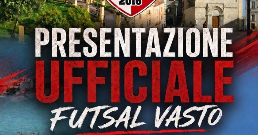 Il Futsal Vasto si presenta alla città