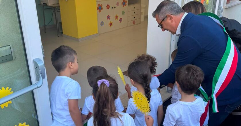 Pollutri, anche i bambini della Scuola dell’Infanzia “Luca da Pollutri” hanno iniziato l’anno scolastico nel nuovo plesso scolastico