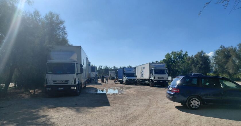 Ieri il ciak a Punta Aderci per la fiction della Rai