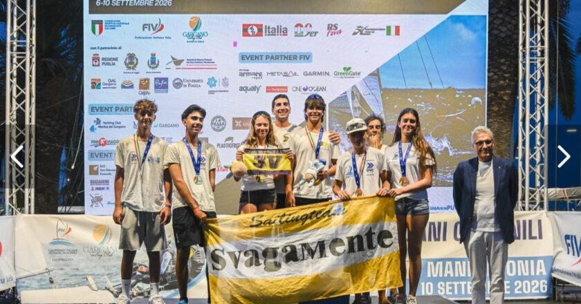 Campionati italiani giovanili in doppio a Manfredonia, sul podio gli atleti abruzzesi di “Svagamente”
