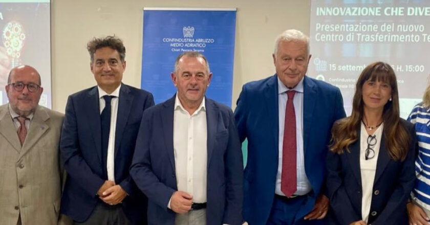 Presentato a Pescara il Centro di Trasferimento Tecnologico di Confindustria Abruzzo Medio Adriatico: dai 3 atenei oltre 120 brevetti pronti a incontrare 400 imprese