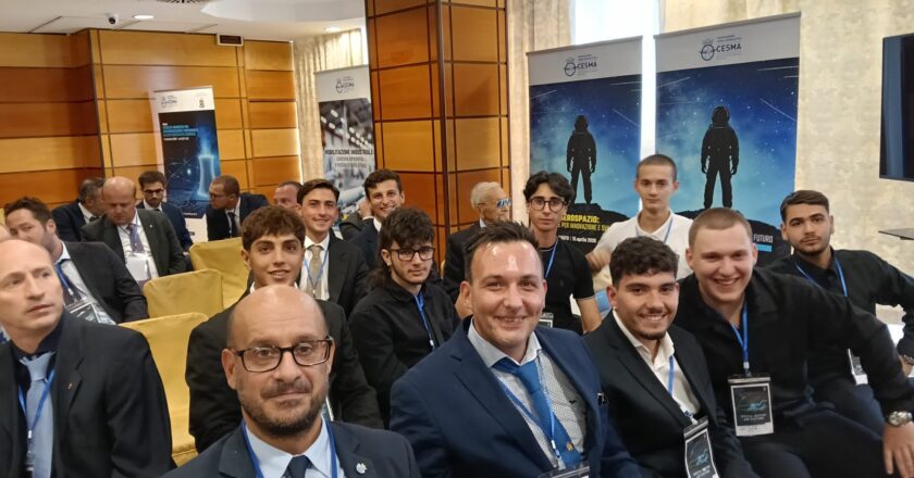 Studenti di Vasto a Roma al convegno ‘Special Mission Air Systems’ ad elevato profilo tecnologico aerospaziale
