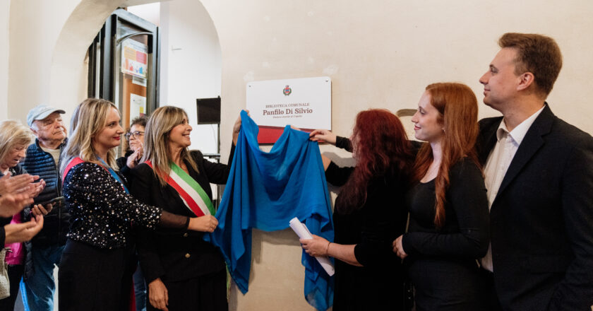 Cupello, la bibloteca comunale è stata intitolata all’ex sindaco Panfilo Di Silvio