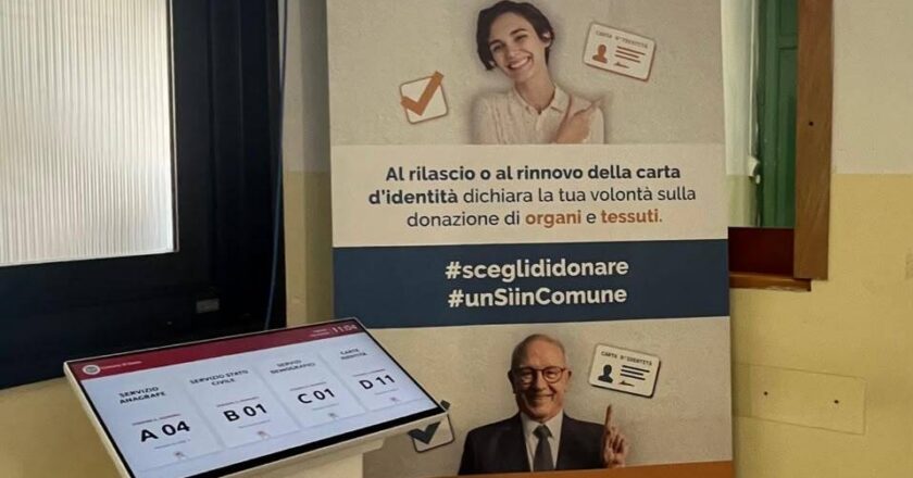 Al Comune di Vasto è stato attivato il totem per la gestione delle attese agli sportelli di Anagrafe e Stato civile