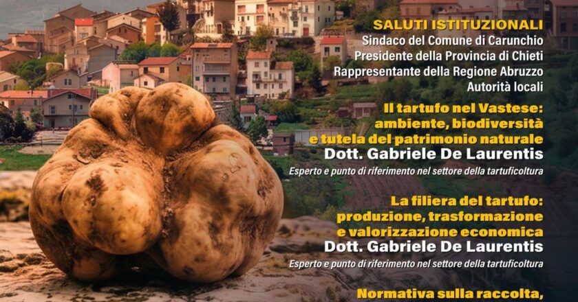 Il tartufo nel Vastese “Valorizzazione opportunità economica e turismo”