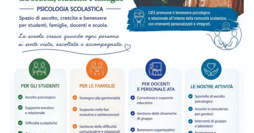 Psicologia scolastica nel Vastese: prende il via “La Rete del Noi”
